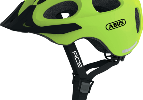 CASCO ABUS YOUN-I ACE SIGNAL YELLOW M 52-57 CM 270GR