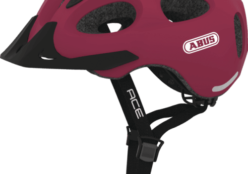 CASCO ABUS YOUN-I ACE CHERRY RED S 48-54 CM 230 GR