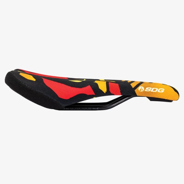 ASIENTO SDG BEL-AIR LUX-ALLOY SUBLIMATED ARTIST CAMO ORANGE - Imagen 2