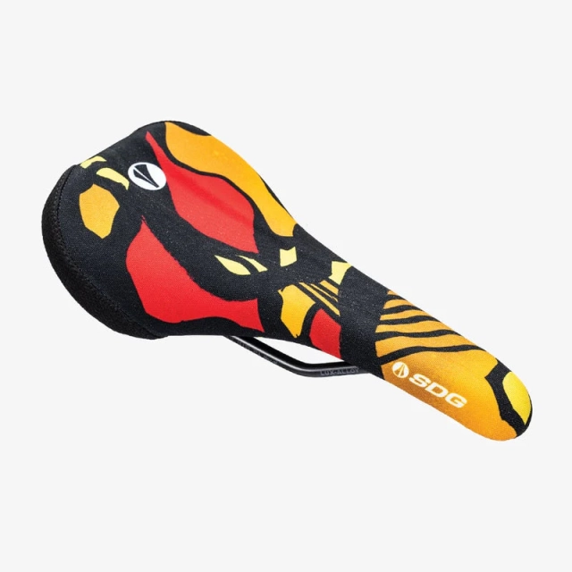 ASIENTO SDG BEL-AIR LUX-ALLOY SUBLIMATED ARTIST CAMO ORANGE - Imagen 3