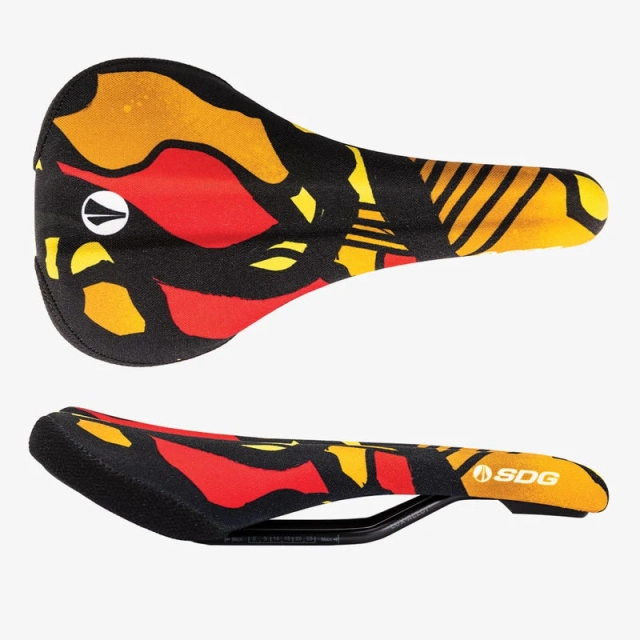 ASIENTO SDG BEL-AIR LUX-ALLOY SUBLIMATED ARTIST CAMO ORANGE